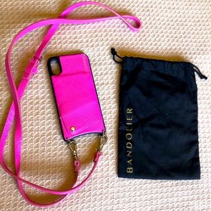 Bandolier Pink Emma Used for iPhone X